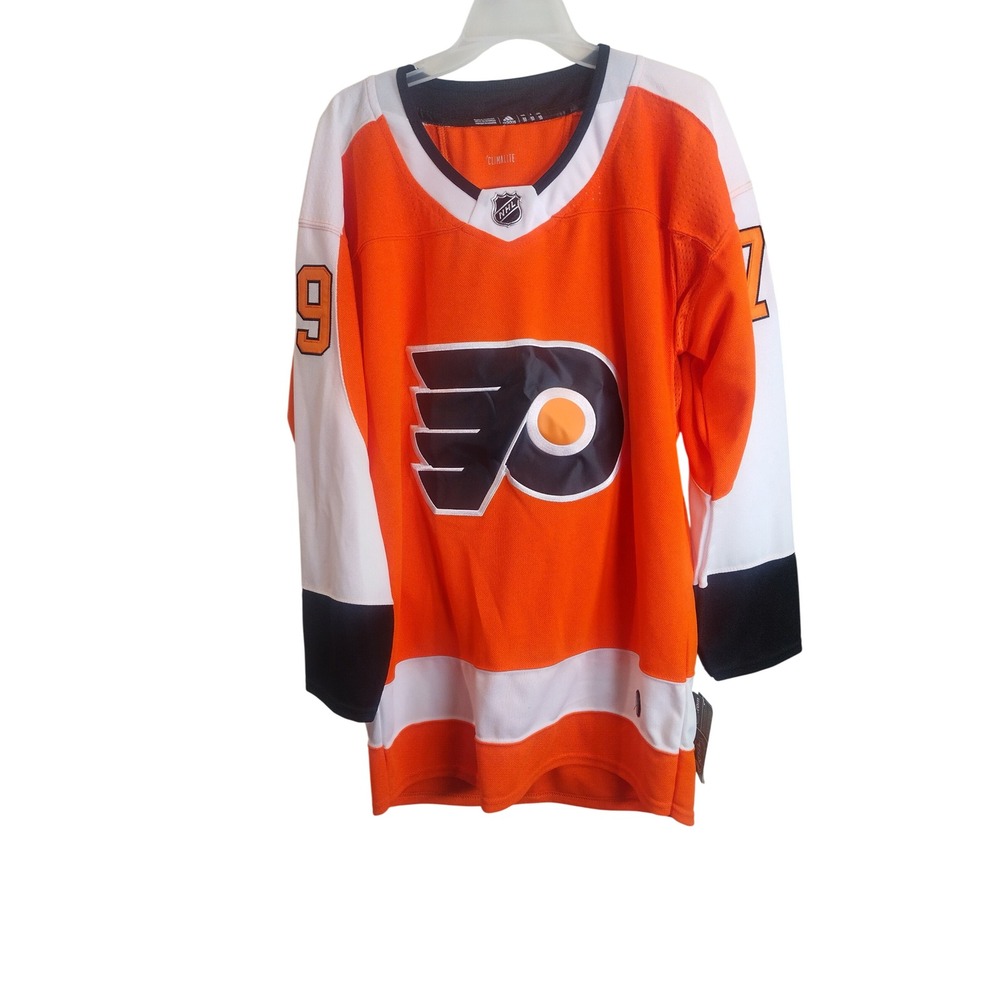 Adidas Philadelphia Flyers Carter Hart 79 Authentic NHL Jersey Mens Orange 54 XL